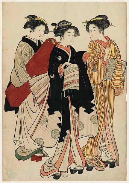 ☆日本の職人技☆ 浮世絵、東都贔屓鏡、三代豊国(国貞） - 版画