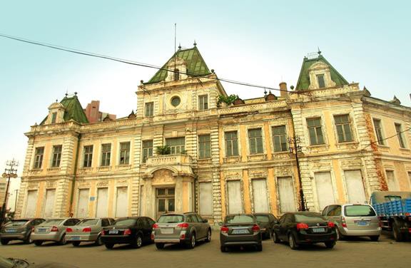 旧大連ヤマトホテル（大連賓館） : カフヱー花園