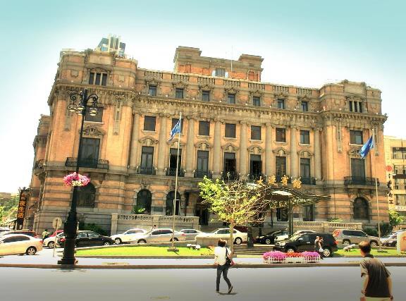 旧大連ヤマトホテル（大連賓館） : カフヱー花園