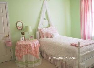 緑とピンクの可愛い部屋 可愛い部屋紹介ブログ