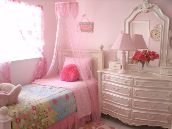 お姫様な姉妹のピンク部屋 可愛い部屋紹介ブログ