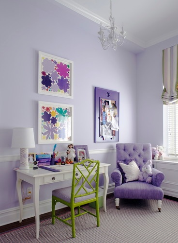 紫の壁の部屋7枚 可愛い部屋紹介ブログ