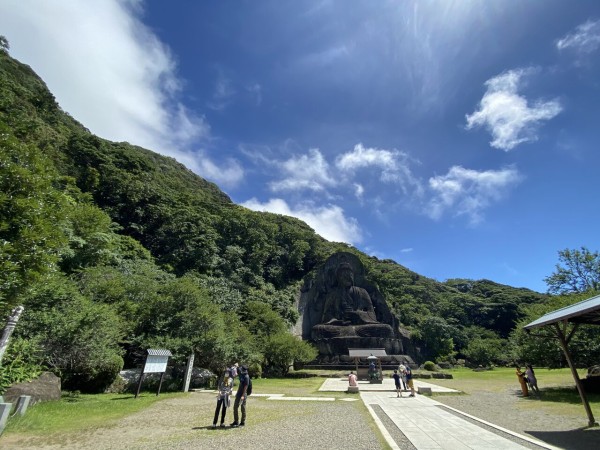 千葉県鋸南町 鋸山日本寺 大仏 薬師瑠璃光如来 ロップイヤー日記 千葉グルメ編