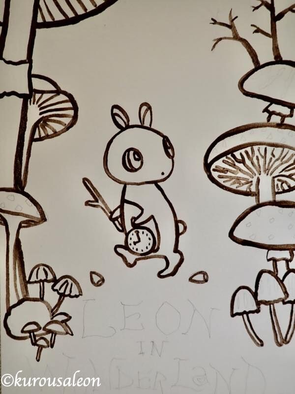 2020年は胞子画（キノコを画材にして描く絵）がカラーに進化しました