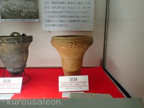 加曽利貝塚 ＃縄文土器 ＃椴法華式尖底深鉢 : 【黒いうさぎのれおん