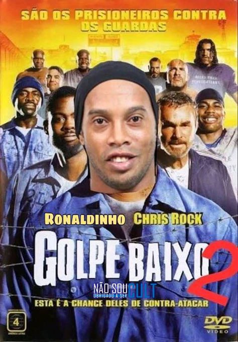 ほのぼの ロナウジーニョ 刑務所でフットサル大会に参加 サッカーまとめんばー