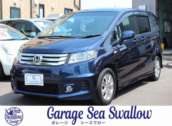 売約御礼 ホンダ フリードスパイク Gb3 Gエアロ 平成22年式 プレミアムナイトブルーパール ご成約です Garage Sea Swallow ガレージ シースワロー 栃木県の中古車販売店