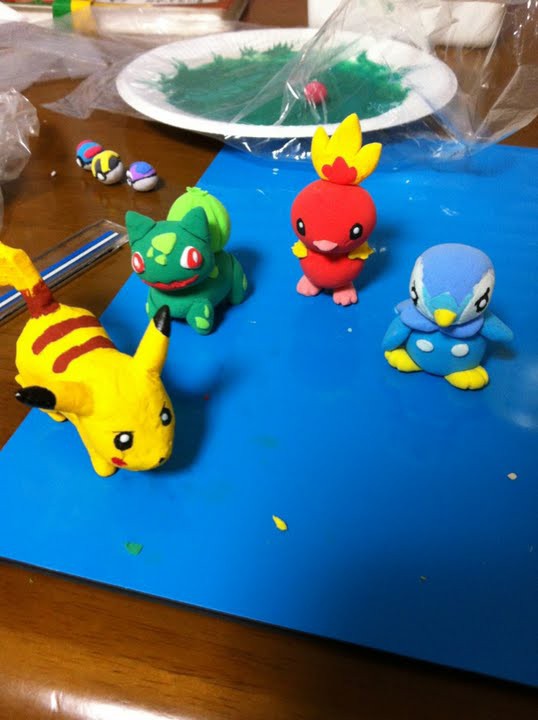 紙粘土でポケモン作ったったｗｗｗｗｗｗｗｗｗｗｗｗｗｗｗｗ クッソｗｗｗｗ速報