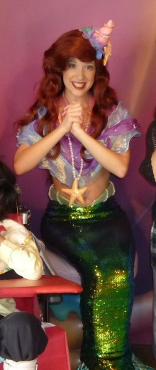 アリエルのグリーティンググロット キャサp 舞浜下町散歩