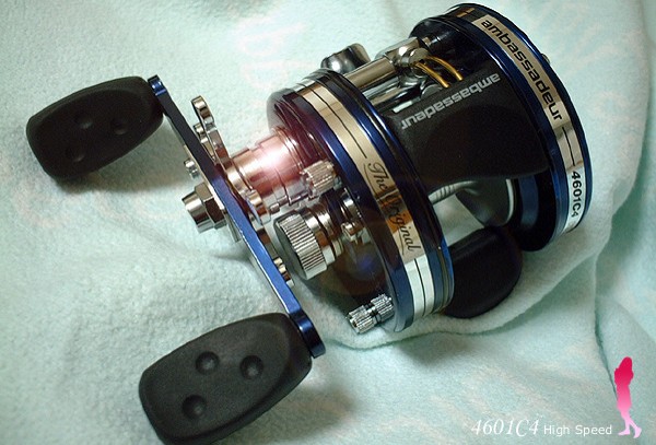 ABU Ambassadeur 4601C4 High Speed ダークネイビ ABU Ambassadeur 4601C4 High Speed ダークネイビ Abuのお姉さん