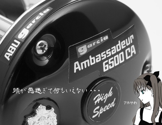 呪われたABU」 6501 & 6500CA : Abuのお姉さんに まかせてね☆彡