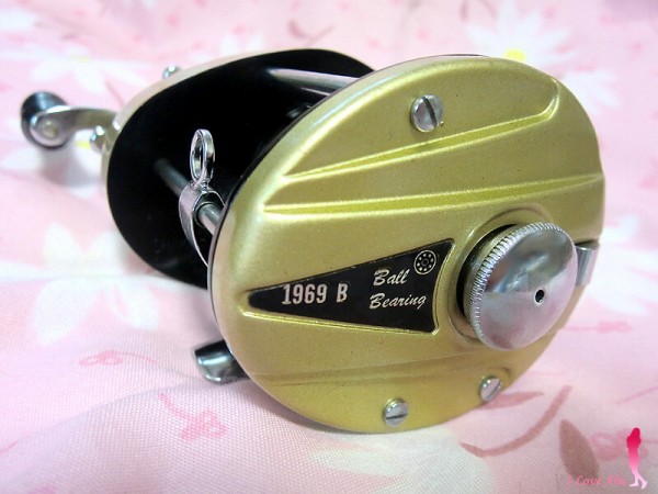 Shakespeare 1969 Model EB Free Spool Reel Made in U.S.A シェイクスピア オールドリール 良品  ベイトリール オールド-