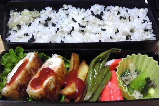 毎日のお弁当 乾物を干からびさせた思い出 Pinky Honey