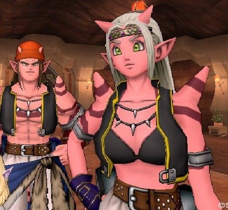 Dq10 街で見かけた可愛い子ちゃん盗み撮り Pinky Honey