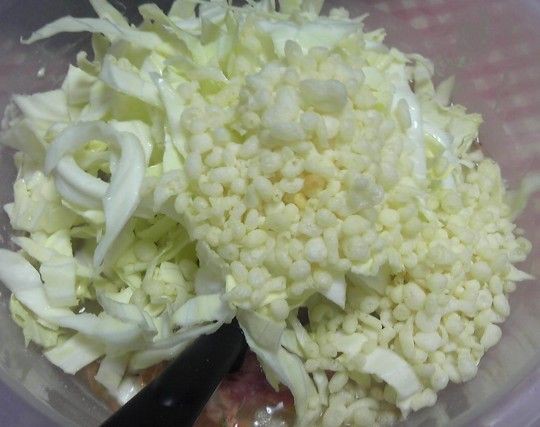 ヘラを買ってもんじゃ焼きを作ってみた Pinky Honey