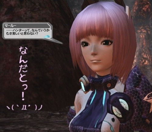 Pso2 フォースへの道 マールーさんの主張 Pinky Honey