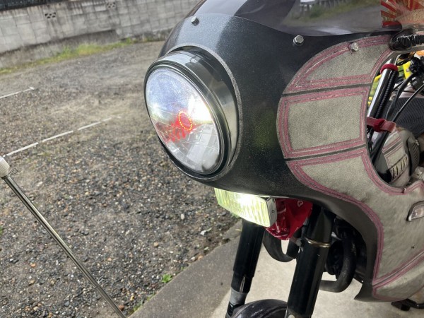 YD125 ロケットカウルにフォグランプ : きょうまるの奮闘記
