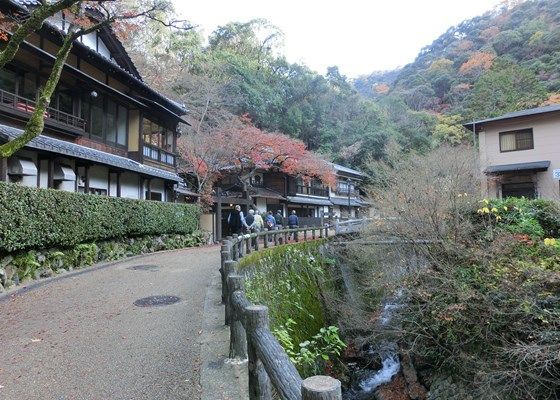 箕面公園 知音の旅人