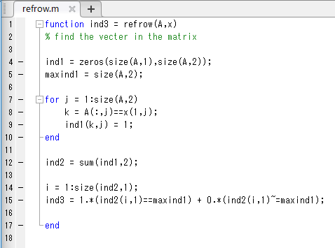 Matlab Tips 行列から要素を行ごと参照する 九州工業大学図書館学生サポーターブログ