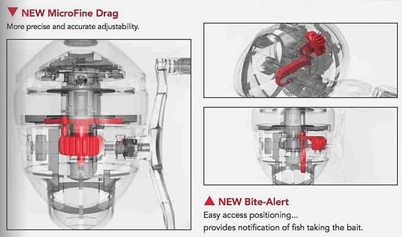 2014 ゼブコ Platinum 33 スピンキャスト : 試製 BassRod Third