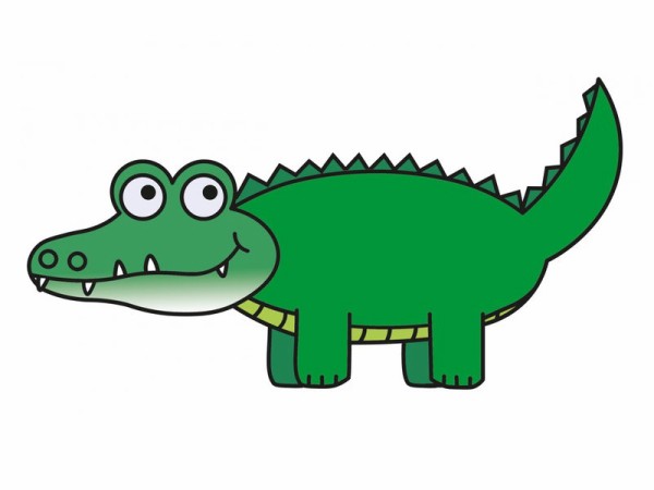 牛を食べるサイズのワニ00