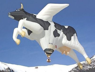 奇抜なデザインをした世界のおもしろ気球 らばq