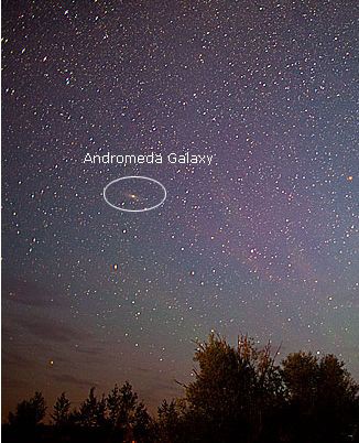 もしアンドロメダ銀河が明るかったら 夜空はこんな風に見える ムーミントロルのカトリックの祈り