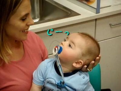 初めて聴いたママの声 手術で耳が聴こえるようになった赤ちゃんの表情変化 動画 らばq