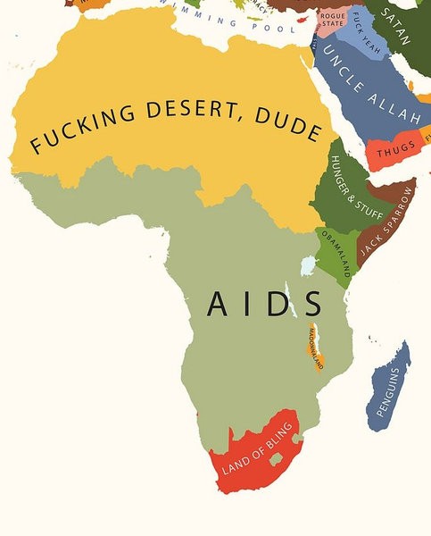 想像以上にひどかった アメリカ人のイメージする世界地図 らばq