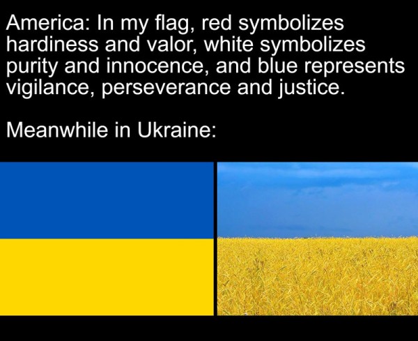 アメリカ国旗の意味とウクライナ国旗は意味は こんな風に違う らばq