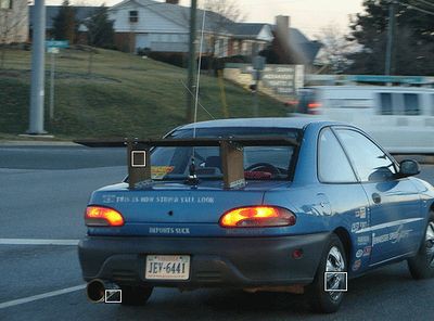 ダサいのか格好いいのか 車に自作のエアロパーツを装着した画像 らばq