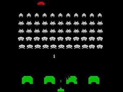 わお いろんな顔のインベーダーがいる らばq