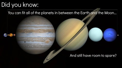 これほど月の大きさを実感できる画像は見たことがなかった 感心されていた1枚 らばq