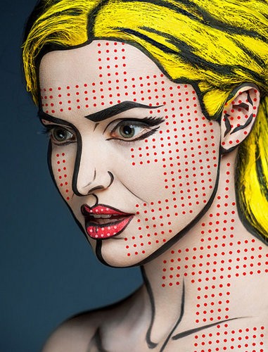 このメイクは驚異的 絵画のような顔に変身した化粧アートいろいろ らばq