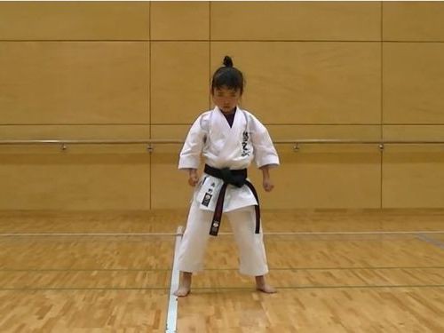 海外で大絶賛 7歳の空手少女の演武を見て心奪われた らばq