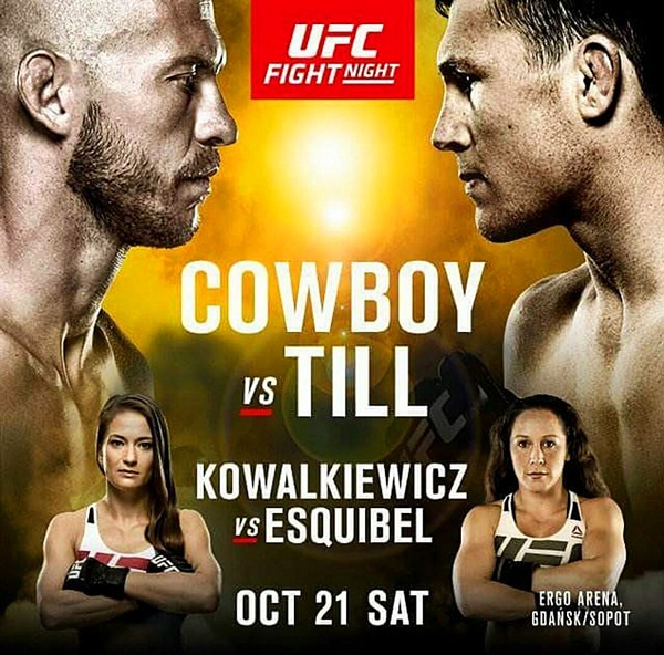 カロリーナ コバケビッチが判定勝ち 試合結果 カロリーナ コバケビッチvsジョディー エスキバル 10 22 Ufc Fight Night 118 ポーランド グダニスク Ergo Arena Lady Go