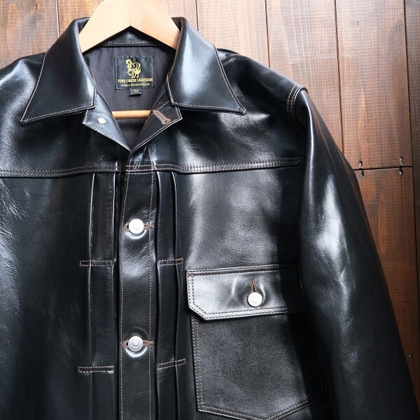 Richmond 42 ◎ボタンカバー付き FINECREEK LEATHERS FINE CREEK LEATHERS 