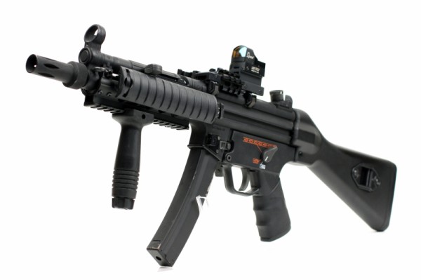 東京マルイのMP5A4ノーマル電動ガンにCYMAのRASキットを取付けてみた