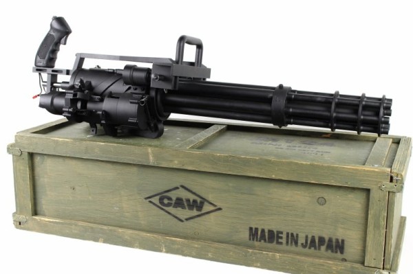 史上最高の電動ガン！CAW M134ミニガン レビュー : GUN DOLL エアガンとドールとサブカルと [Laineema別館]