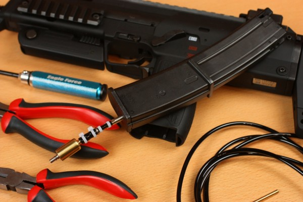 mp7 外部ソース R4-12 東京マルイ GBB MP7A1 多弾マガジン 外部ソース仕様