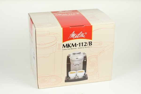 手軽にクレマが楽しめる！メリタ コーヒーポッドマシーン MKM-112/B