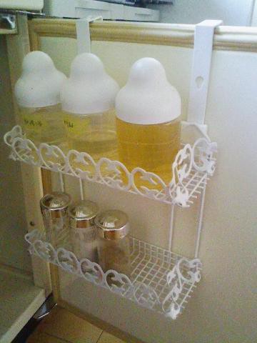 小分けした液体調味料の収納 ホンマに住めば都 なんやろか