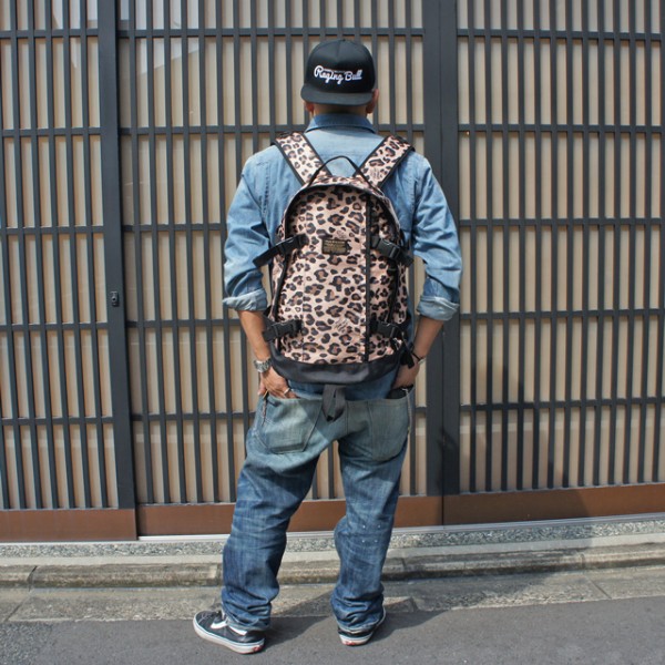 FUCT レオパード バックパック リュック（FUCT/SSDD LEOPARD BAG