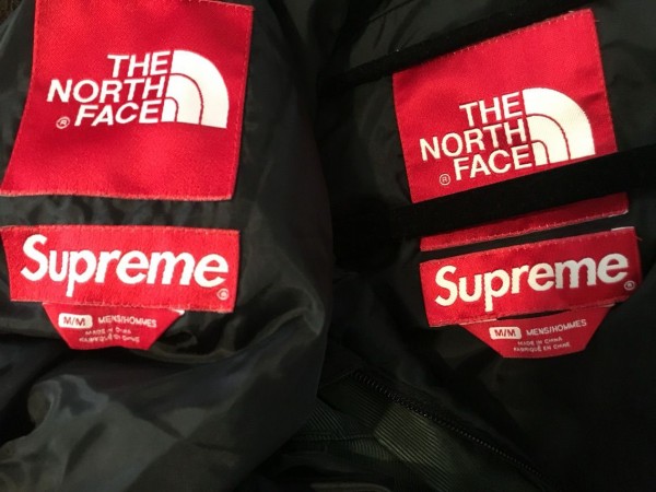 フェイク Supreme The North Face 12aw コーデュロイの偽物を掴まされたので見分け方や特徴を載せときます Kestrel Hype O N A