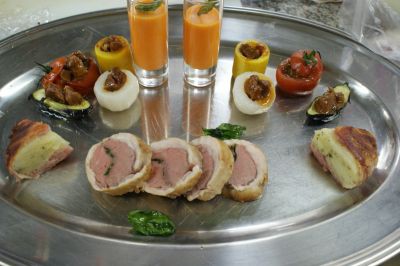 ル・コルドン・ブルー フランス料理上級16回目 【パセリ風味の半熟卵