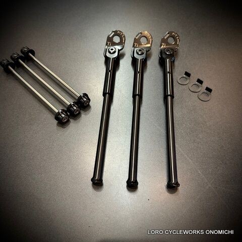 新商品‼P-LINE titanium キックスタンド‼ : LORO CYCLEWORKS