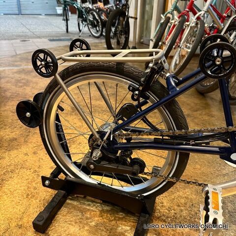 BromptonにH&Hチタニウムキャリアは如何でしょうか⁈ : LORO CYCLEWORKS ONOMICHI