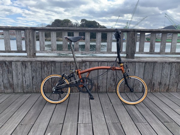 カスタム車体のご紹介！ ～BROMPTON M6E～ : LORO CYCLEWORKS ONOMICHI