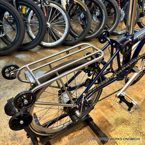 BromptonにH&Hチタニウムキャリアは如何でしょうか⁈ : LORO CYCLEWORKS ONOMICHI