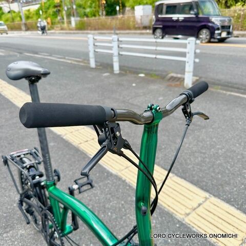 BROMPTON Pline 7速化カスタム‼ : LORO CYCLEWORKS ONOMICHI